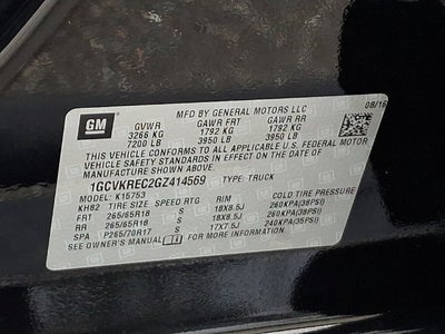 2016 Chevrolet Silverado 1500 LT