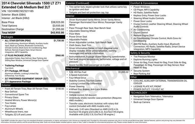 2014 Chevrolet Silverado 1500 LT