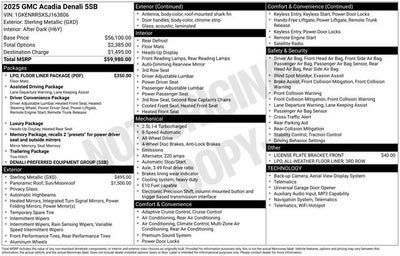2025 GMC Acadia Denali