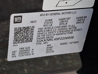 2023 GMC Acadia SLE