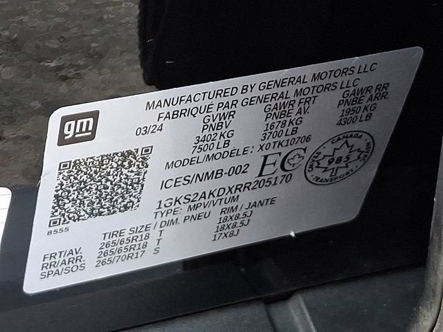 2024 GMC Yukon SLE