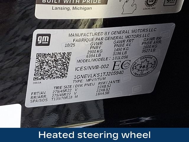 2026 Chevrolet Traverse RS