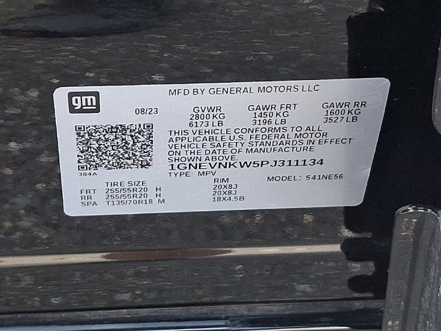 2023 Chevrolet Traverse High Country