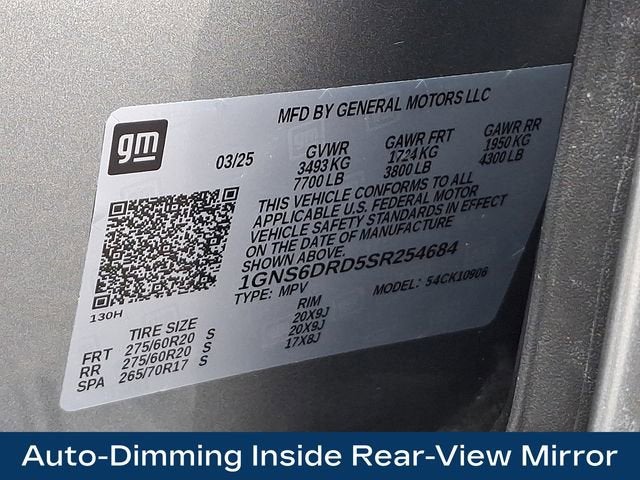 2025 Chevrolet Suburban Z71