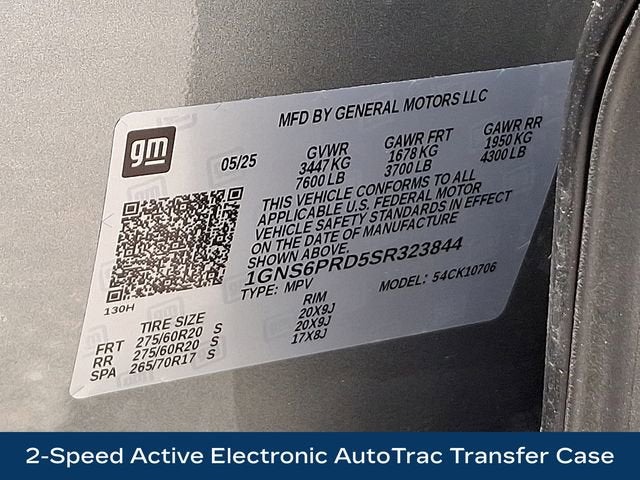 2025 Chevrolet Tahoe Z71