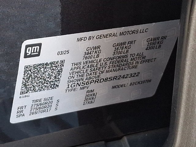2025 Chevrolet Tahoe Z71