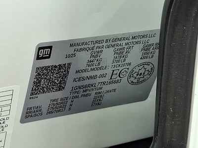 2026 Chevrolet Tahoe RST