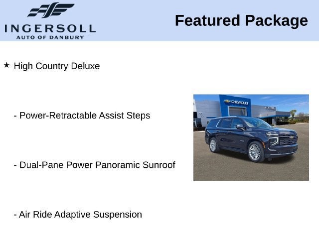 2025 Chevrolet Tahoe High Country