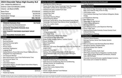 2024 Chevrolet Tahoe High Country