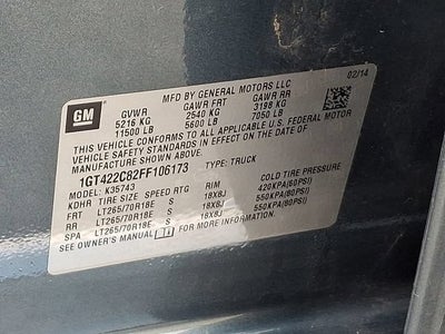 2015 GMC Sierra 3500 HD SLE