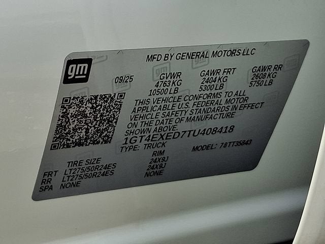 2026 GMC Sierra EV Denali Extended Range
