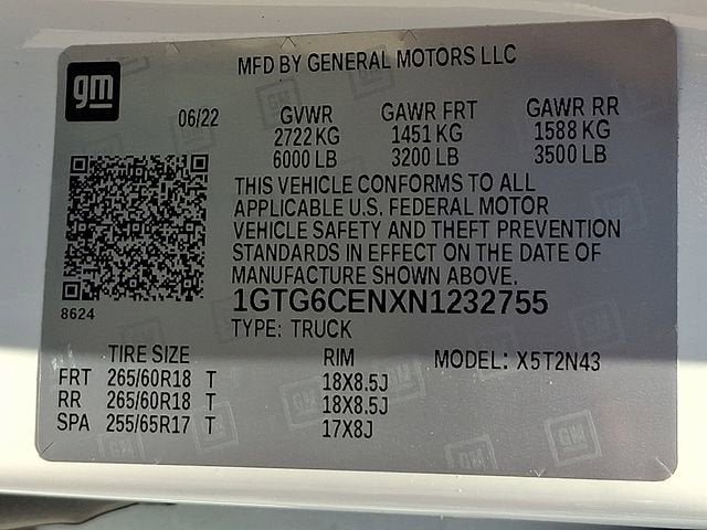 2022 GMC Canyon Elevation