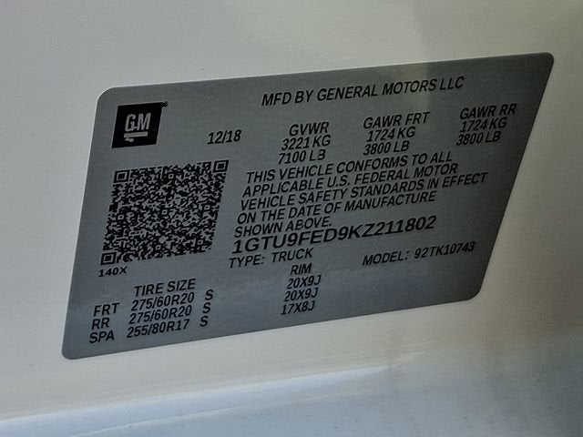 2019 GMC Sierra 1500 Denali