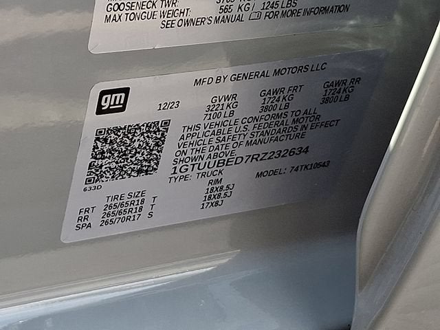 2024 GMC Sierra 1500 SLE