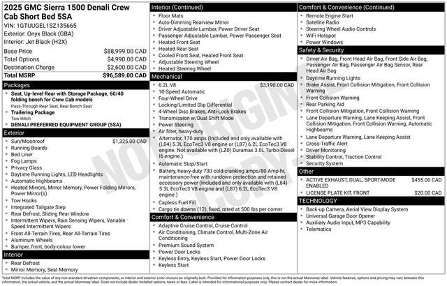 2025 GMC Sierra 1500 Denali