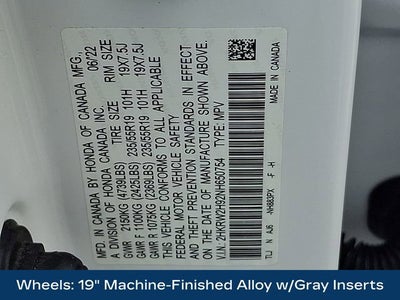 2022 Honda CR-V AWD Touring