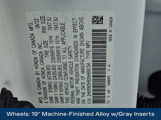 2022 Honda CR-V AWD Touring