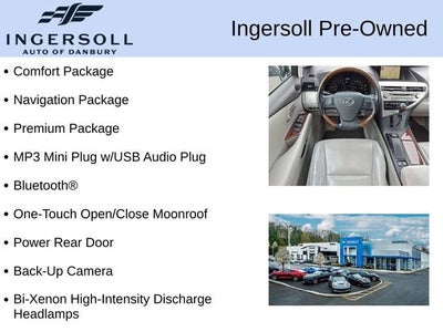 2010 Lexus RX 350 RX 350 Sport Utility 4D
