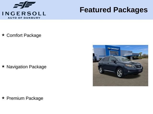 2010 Lexus RX 350 RX 350 Sport Utility 4D