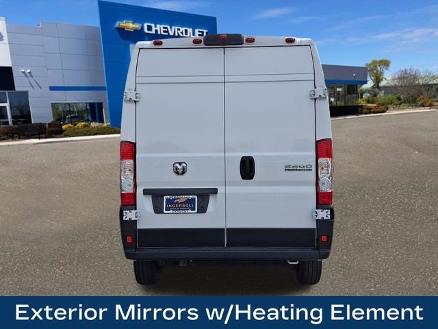 2025 RAM ProMaster 2500 Cargo Van Tradesman High Roof 159" WB w/Pass Seat