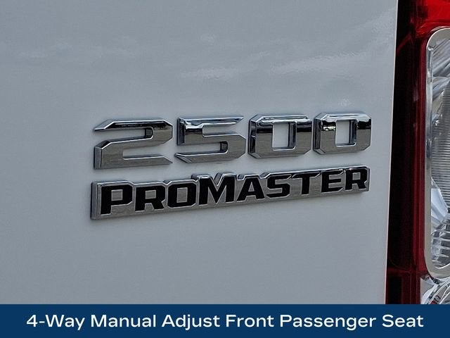2025 RAM ProMaster 2500 Cargo Van Tradesman High Roof 159" WB w/Pass Seat