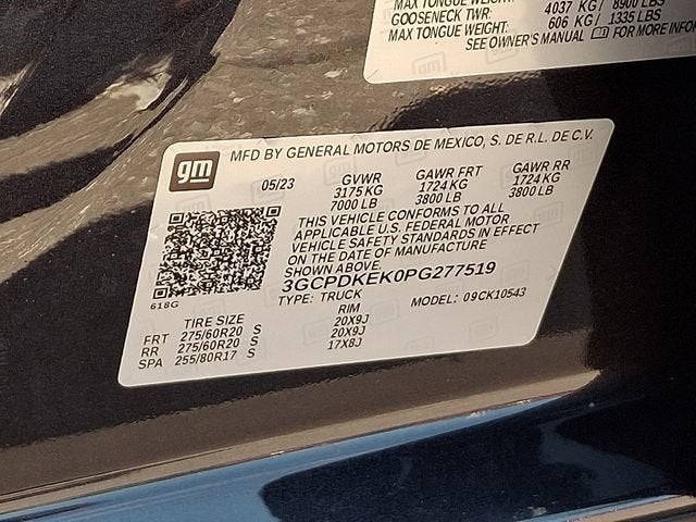 2023 Chevrolet Silverado 1500 LT (2FL)