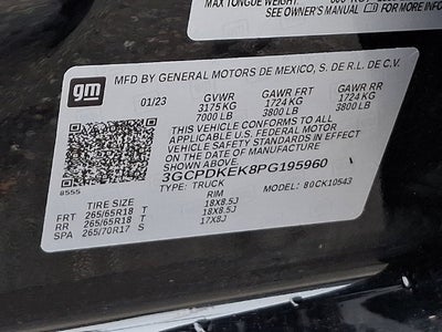 2023 Chevrolet Silverado 1500 LT
