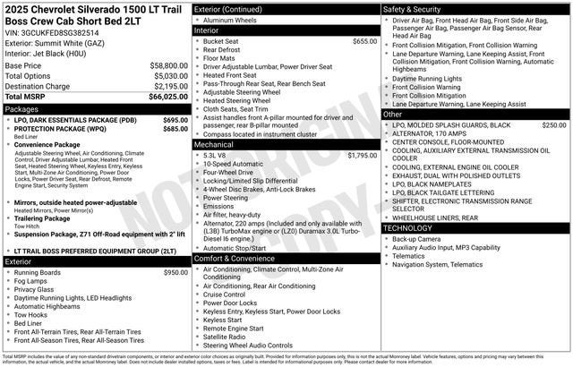 2025 Chevrolet Silverado 1500 LT Trail Boss