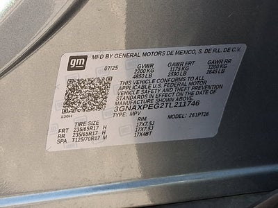 2026 Chevrolet Equinox LT