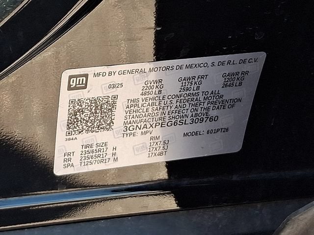 2025 Chevrolet Equinox LT