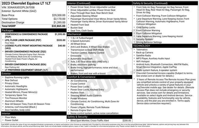 2023 Chevrolet Equinox LT