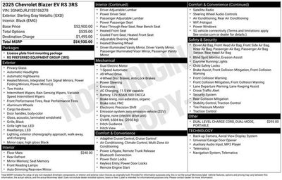 2025 Chevrolet Blazer EV RS