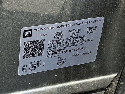 2025 Chevrolet Blazer EV RS