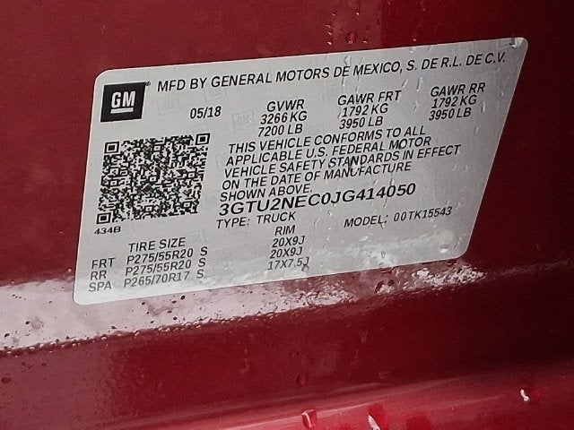 2018 GMC Sierra 1500 SLT