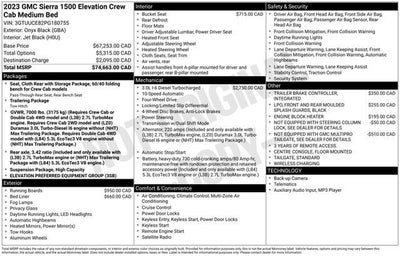 2023 GMC Sierra 1500 Elevation