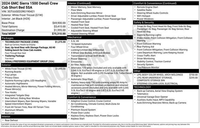 2024 GMC Sierra 1500 Denali