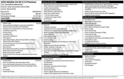 2022 Mazda Mazda CX-30 Premium