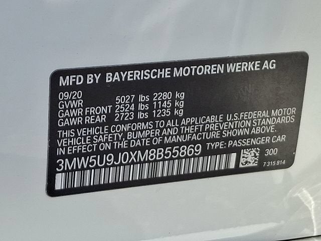 2021 BMW M340i M340i xDrive Sedan