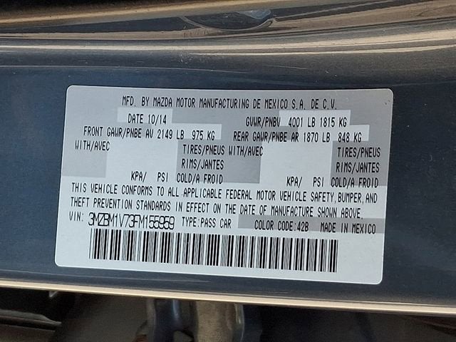 2015 Mazda Mazda3 i Touring