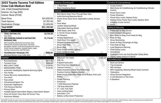2023 Toyota Tacoma Trail Edition