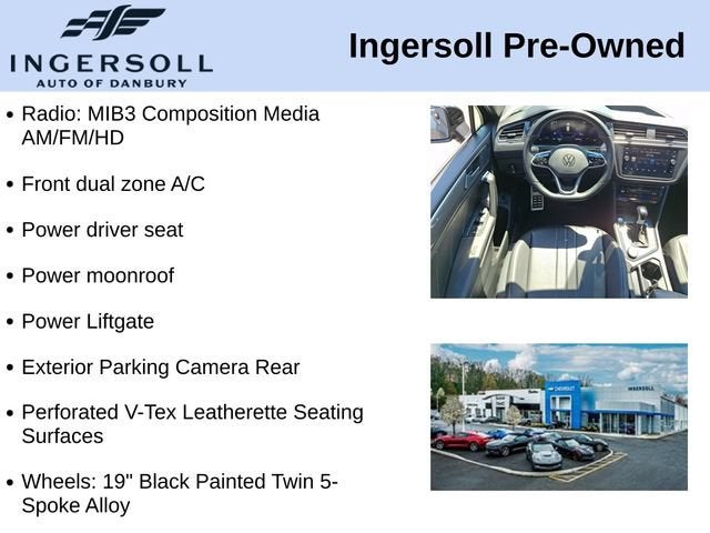 2024 Volkswagen Tiguan 2.0T SE R-Line Black