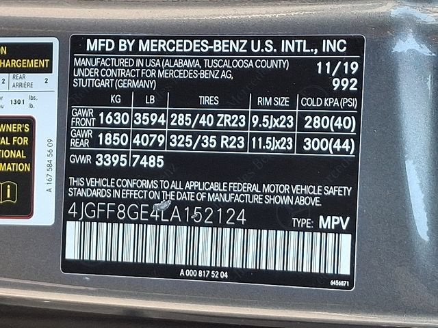 2020 Mercedes-Benz GLS 580 4MATIC®