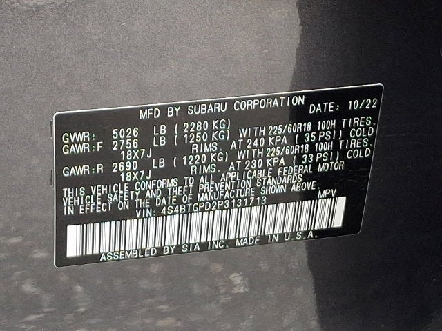 2023 Subaru Outback Touring XT