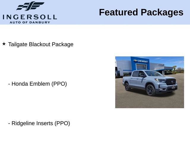 2025 Honda Ridgeline Black Edition