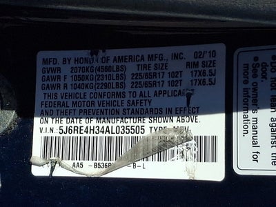 2010 Honda CR-V LX