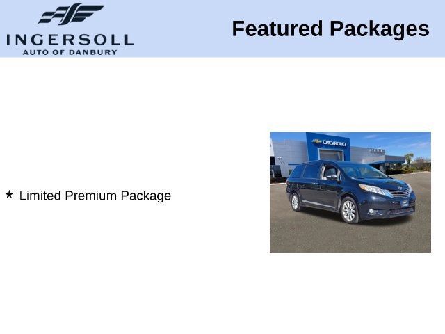 2015 Toyota Sienna Limited Premium 7 Passenger