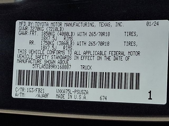 2024 Toyota Tundra SR5