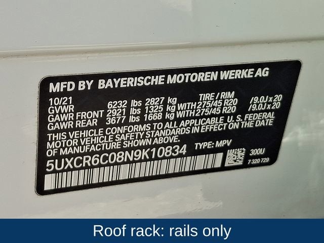 2022 BMW X5 xDrive40i