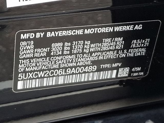 2020 BMW X7 xDrive40i