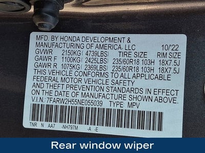 2022 Honda CR-V AWD EX